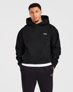 Essential Oversized Hoodie - Noir
