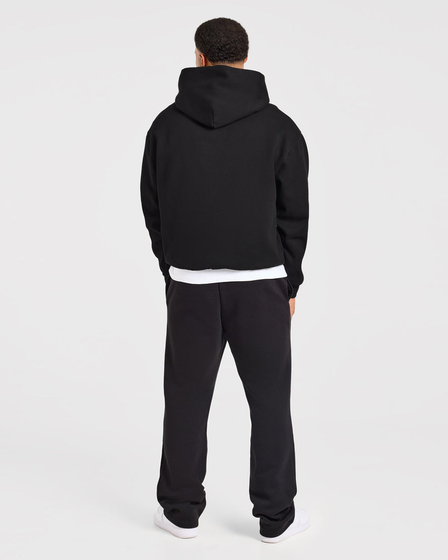 Essential Oversized Hoodie - Noir