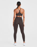Staple Leggings - Coffee Brun