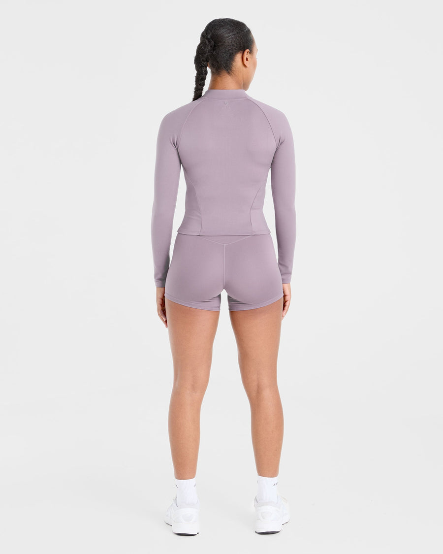Staple Zip Jacket - Mauve Violet