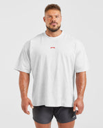 Wesley Vissers X Beyond Limits Oversized T Shirt - Gris Marl