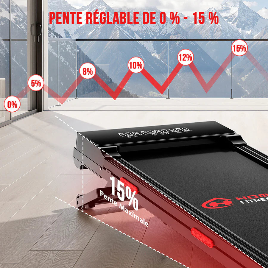 Tapis de Course Y5 0% / 15 % | Inclinaison Automatique