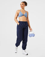 Varsity 2.0 Oversized Joggers - Navy