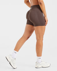 Adapt Seamless Shorts | 4.5" - Brun