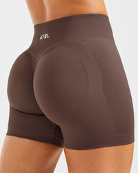 Adapt Seamless Shorts | 4.5" - Brun