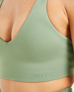 Staple Sports Bra - Olive Vert
