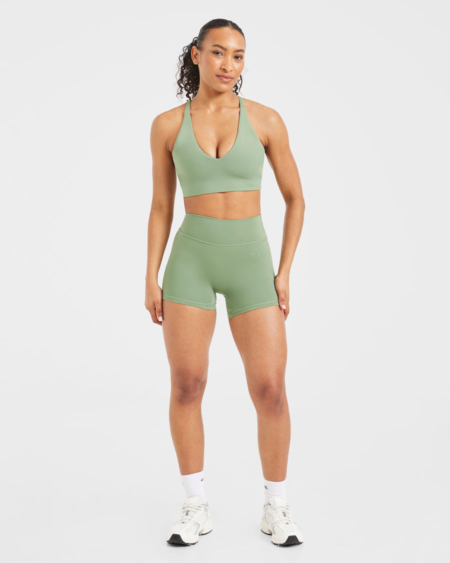 Staple Shorts - Olive Vert