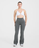 Sculpt Flared Leggings - Charcoal