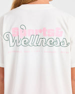 Sports Wellness Oversized T Shirt - Off Blanc