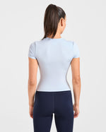 Sculpt T Shirt - Pastel Bleu
