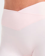 Sculpt Wrap Shorts - Iced Rose