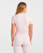 Sculpt T Shirt - Pastel Rose
