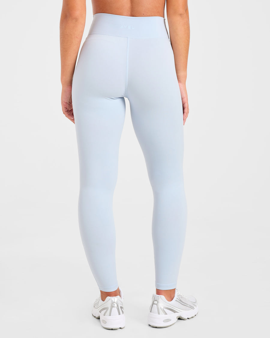 Sculpt Wrap Leggings - Iced Bleu