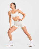 Sculpt Wrap Shorts - Tofu