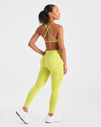Adapt Seamless Leggings - Lime Vert