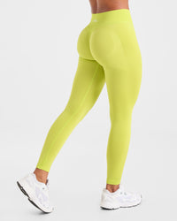 Adapt Seamless Leggings - Lime Vert