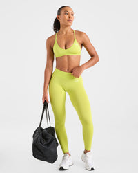 Adapt Seamless Leggings - Lime Vert