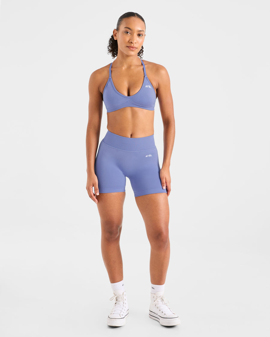 Adapt Seamless Shorts | 4.5" - Iris Bleu