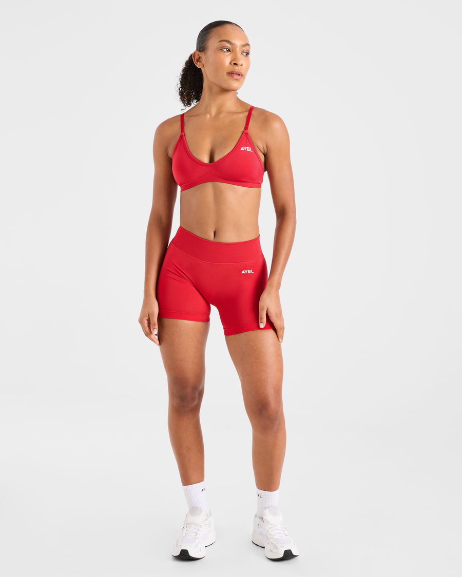 Adapt Seamless Shorts | 4.5" - Salsa Rouge