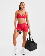 Adapt Seamless Shorts | 4.5" - Salsa Rouge