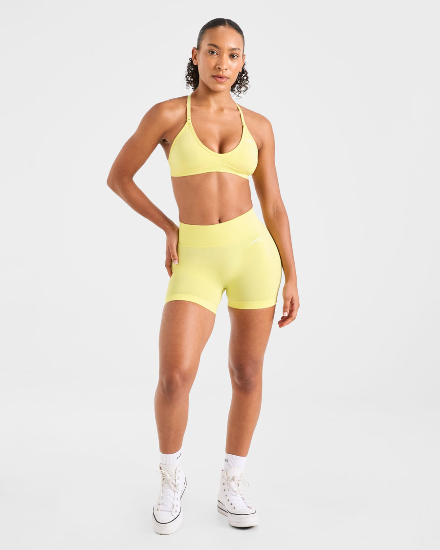 Adapt Seamless Shorts | 4.5" - Spring Jaune