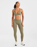 Adapt Seamless Leggings - Muted Olive