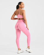 Empower Seamless Leggings - Baby Rose