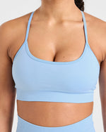 Empower Seamless Sports Bra - Sky Bleu
