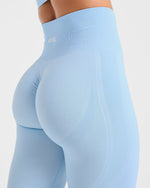 Empower Seamless Leggings - Sky Bleu
