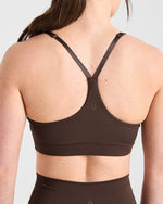 Staple Sports Bra - Marron