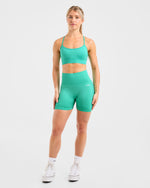 Empower Seamless Sports Bra - Jade Vert