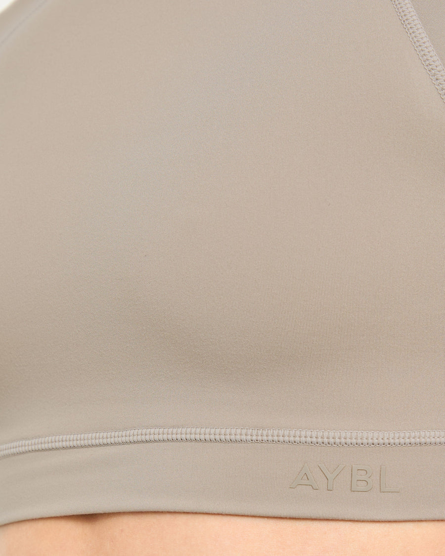 Staple Crop Top - Muted Taupe