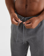 Essential Oversized Joggers - Charcoal Marl