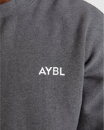 Essential Oversized Sweater - Charcoal Marl
