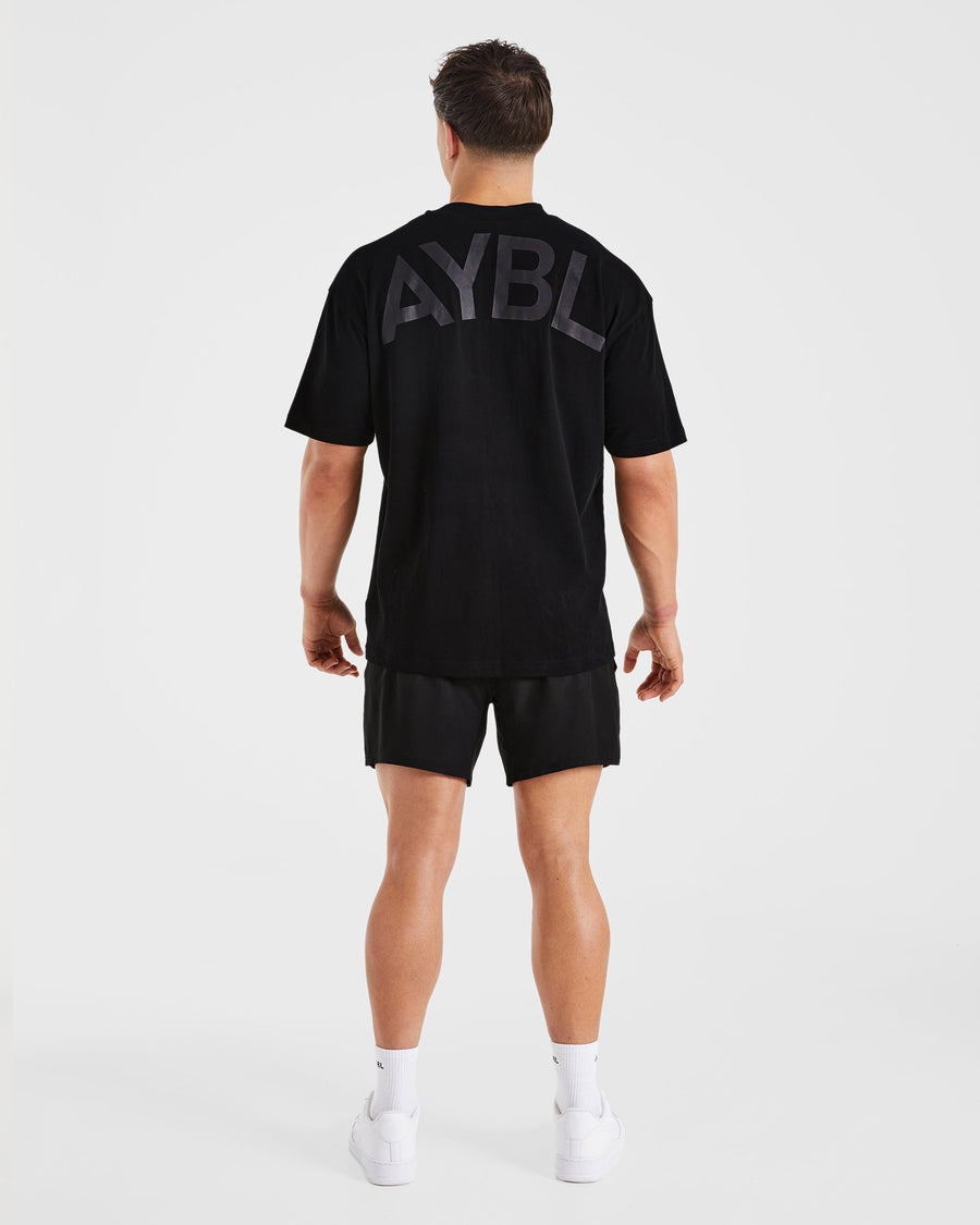 Essential Oversized T Shirt - Noir