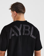Essential Oversized T Shirt - Noir