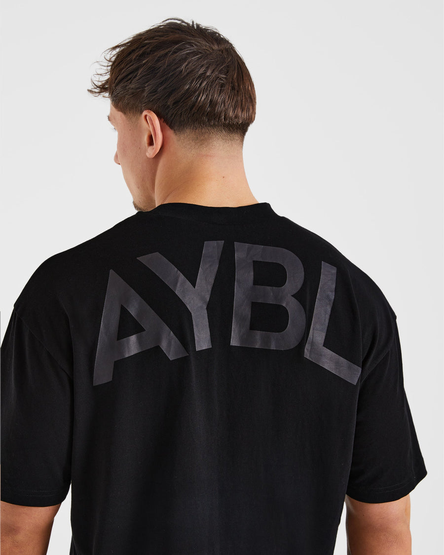 Essential Oversized T Shirt - Noir