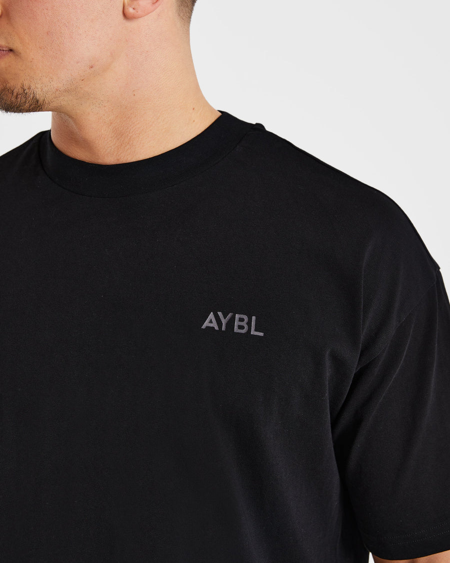 Essential Oversized T Shirt - Noir