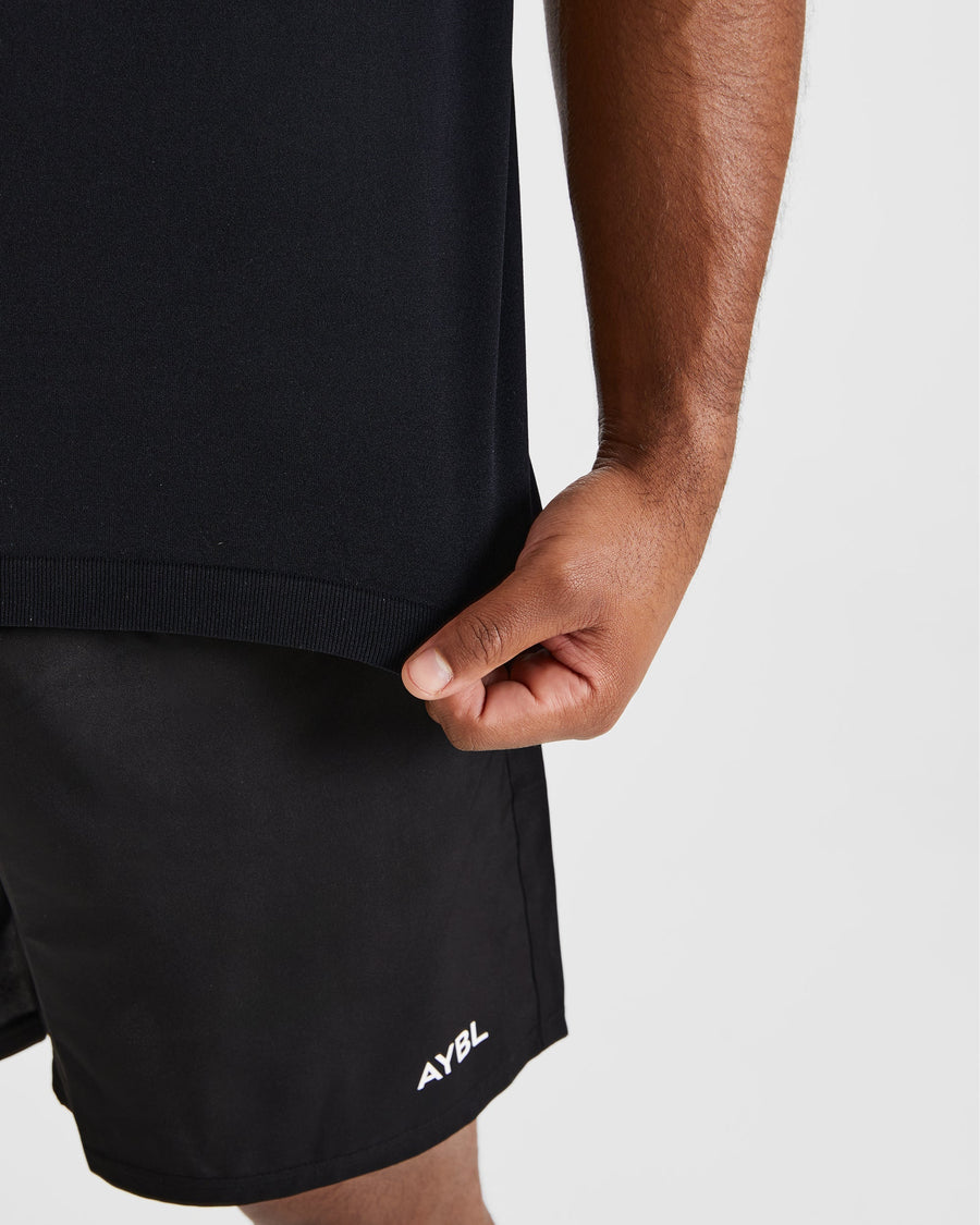 Ascend Seamless T Shirt - Noir