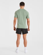 Ascend Seamless T Shirt - Olive Vert
