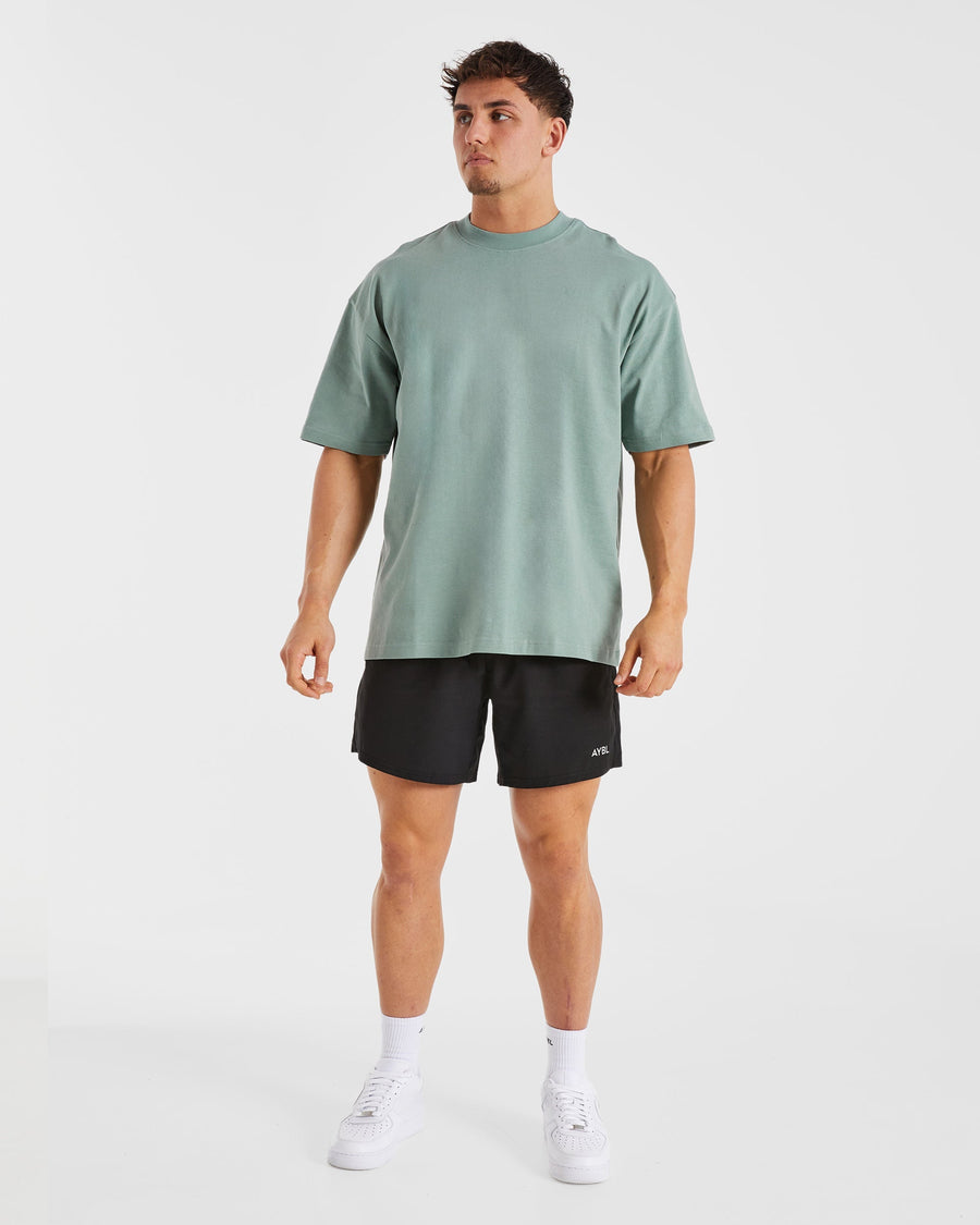 Essential Oversized T Shirt - Slate Vert