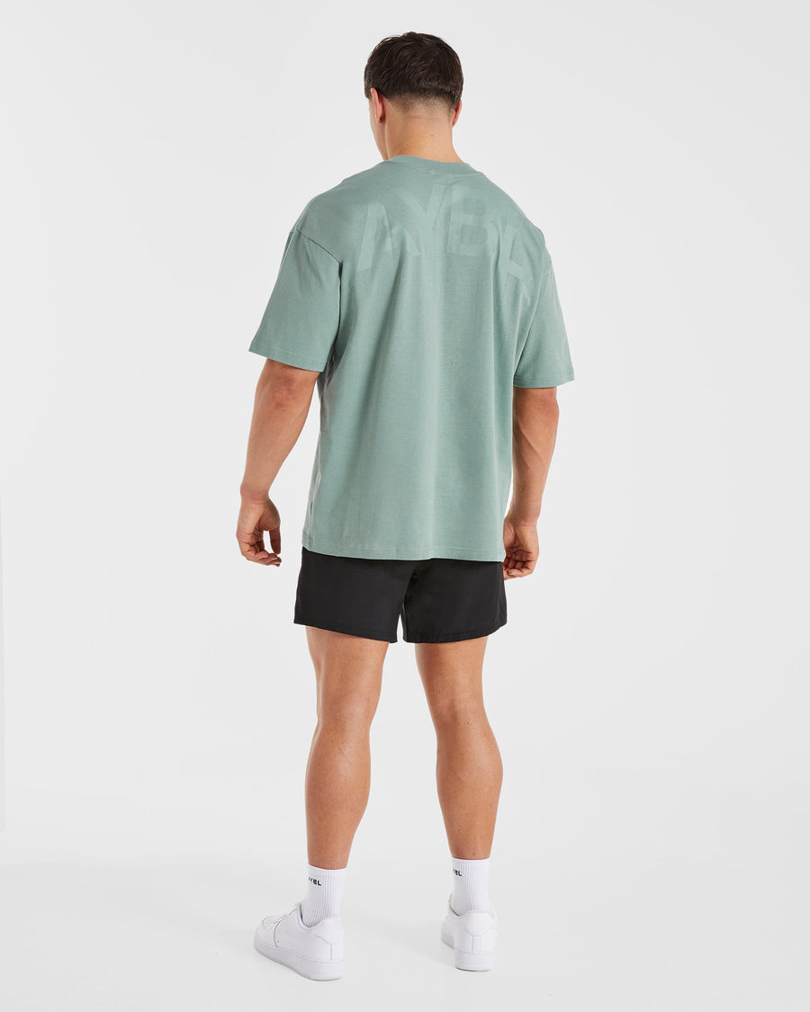 Essential Oversized T Shirt - Slate Vert