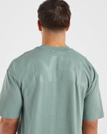 Essential Oversized T Shirt - Slate Vert