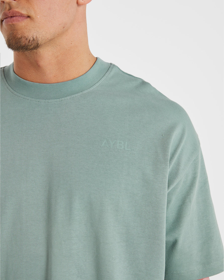 Essential Oversized T Shirt - Slate Vert
