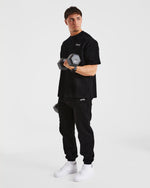 Essential Oversized Joggers - Noir