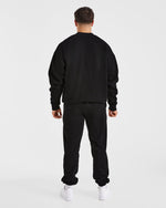Essential Oversized Sweater - Noir