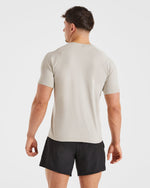 Ascend Seamless T Shirt - Ice Gris