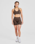 Adapt Seamless Sports Bra - Brun