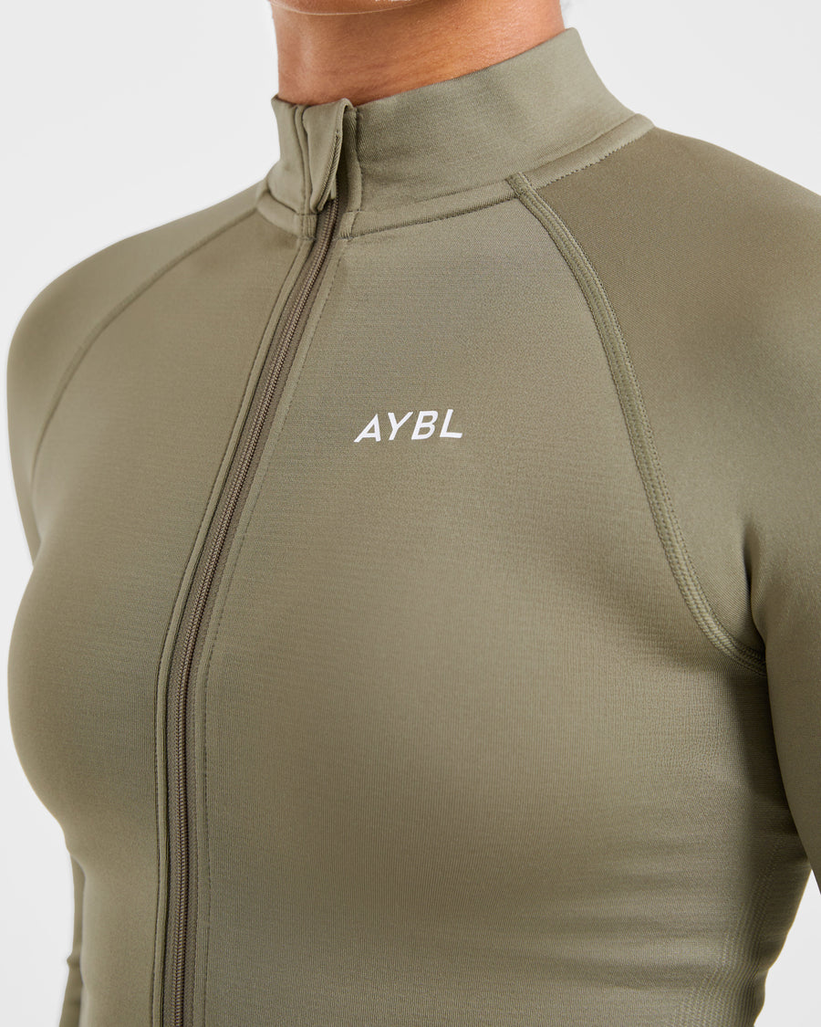 Adapt Seamless Jacket - Muted Olive