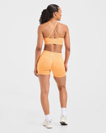 Adapt Seamless Sports Bra - Bright Orange